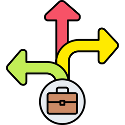 Business Direction  Icon