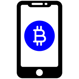 Mobile Bitcoin  Icon