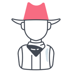 Cowboy  Icon