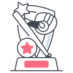 Baseball Trophy  Icon