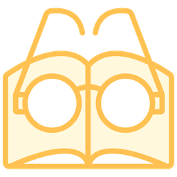 Book-and-reading-glasses  Icon