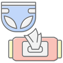 Diaper-and-wipes  Icon