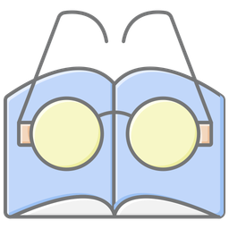 Book-and-reading-glasses  Icon