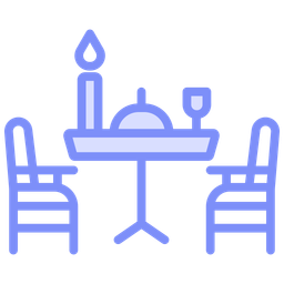 Dinner-table-setting  Icon