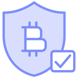 Bitcoin Secure  Icon