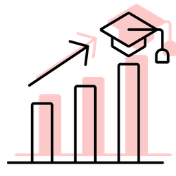 Progresso educacional  Ícone