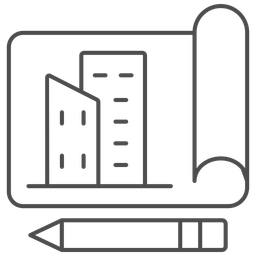 Building-blueprint  Icon