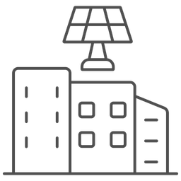 Solar-energy-city  Icon