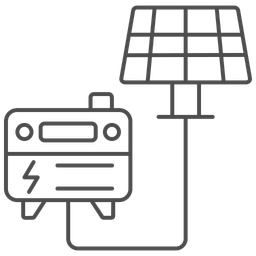 Solar-energy-generator  Icon