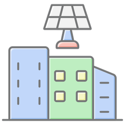 Solar-energy-city  Icon