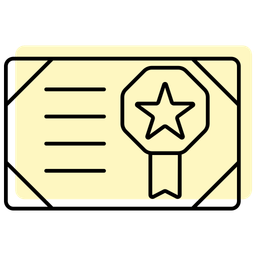 Achievement-certificate  Icon