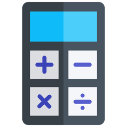 Calculator, Mathematical  Icon