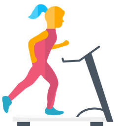 Treadmill Flat Icon Business And Finance Icon Pack Icon