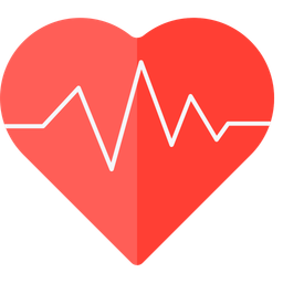 Heart Rate Flat Icon Business And Finance Icon Pack Icon