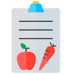 Meal Planning Flat Icon Business And Finance Icon Pack Icon