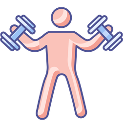 Resistance Training Strength Training Muscle Building Icon