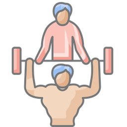 Personal Trainer Fitness Coach Workout Instructor Icon