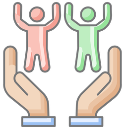 Community Support Support Network Group Encouragement Icon