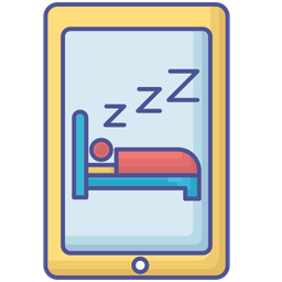 Sleep Tracking Outline Filled Icon Business And Finance Icon Pack Icon