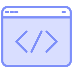 Editor de código  Ícone