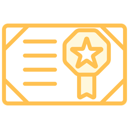 Achievement-certificate  Icon