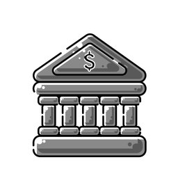 Bank Building  Icon