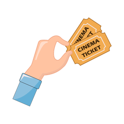 Movie ticket  Icon