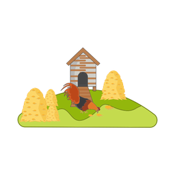 Chicken coop  Icon