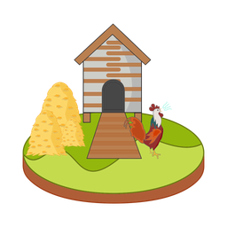 Chicken coop  Icon