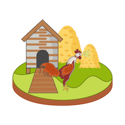 Chicken coop  Icon