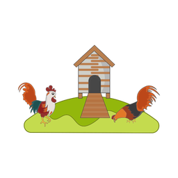 Chicken coop  Icon