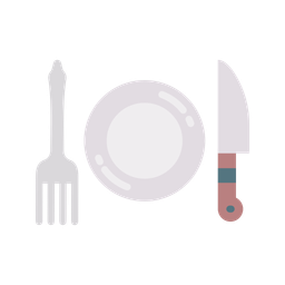 Cutlery And Plate  Icon