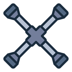 Cross wrench  Icon