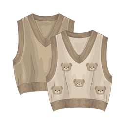 Knitted vest  Icon