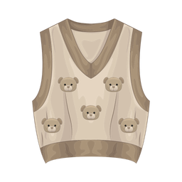 Knitted vest  Icon