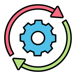 Gear workflow  Icon