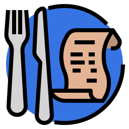 Restaurant Etiquette  Icon