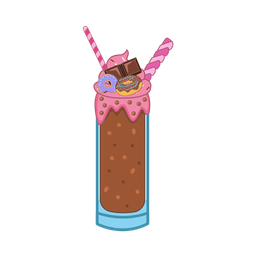 Chocolate milkshake  Icon