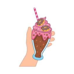 Chocolate milkshake  Icon