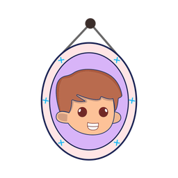 Hanging picture  Icon