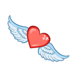 Heart wings  Icon