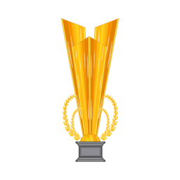 Gold trophy  Icon