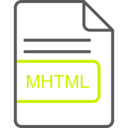 Mhtml  Icon