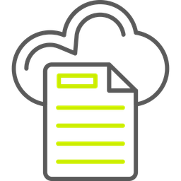 Cloud File  Icon