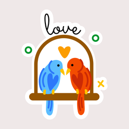 Bird Romance  Icon