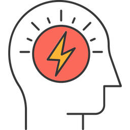 Brain thunder  Icon