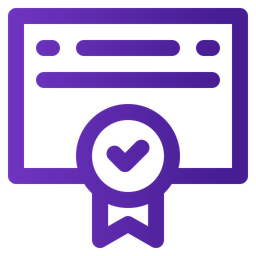 Certificate  Icon