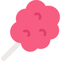 Cotton candy  Icon