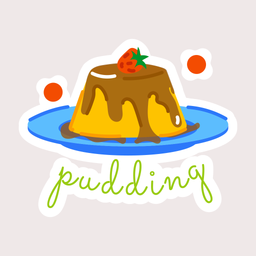 Caramel Pudding  Icon