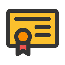 Certificate  Icon